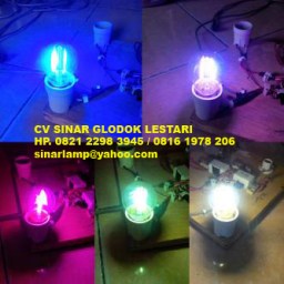 Lampu Filamen Warna
